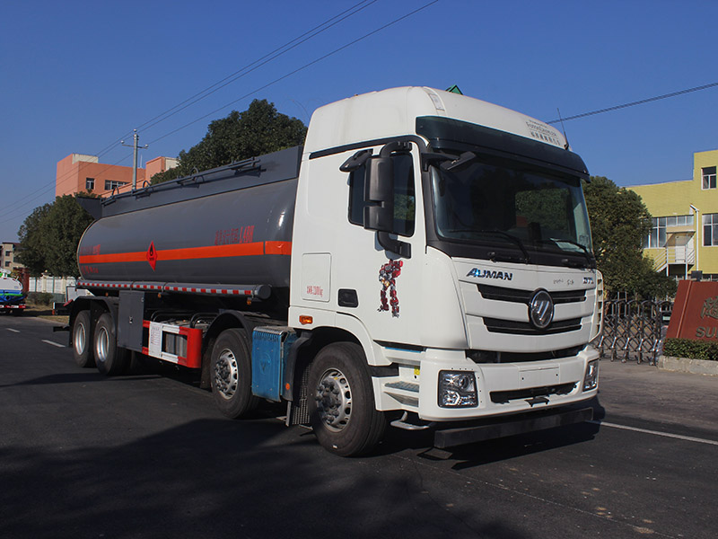 福田25立方SCS5321GRYBJ6易燃液體罐式運(yùn)輸車
